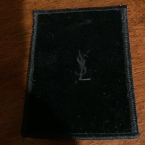 Brand velour new rare and collectible authentic YSL pouch for jewerly/cosmetic .